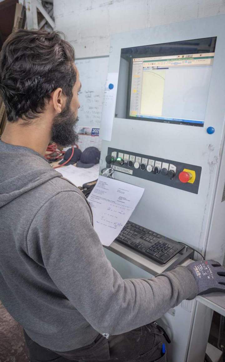 Création de miroir sur mesure Vichy